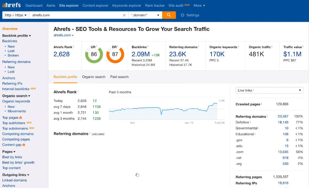 Top  Searches—Most Searched on —Semrush