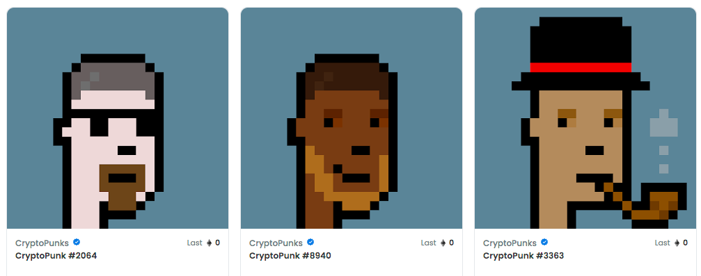 CryptoPunks on OpenSea