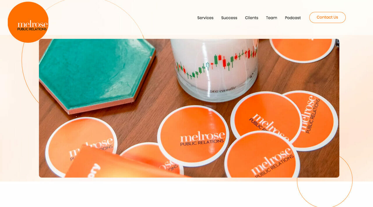 Melrose PR home page