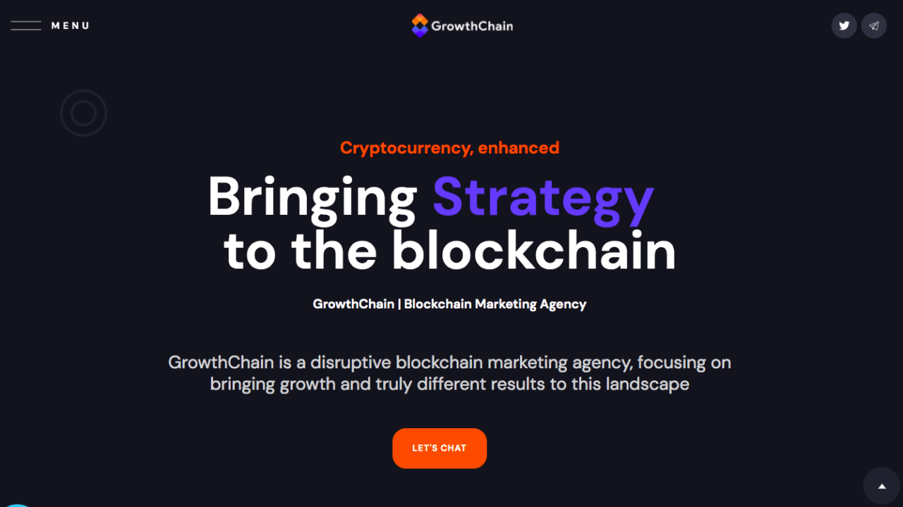 Growth Chain home page