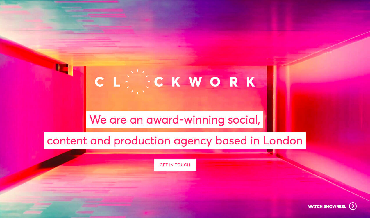 Clockwork Media home page