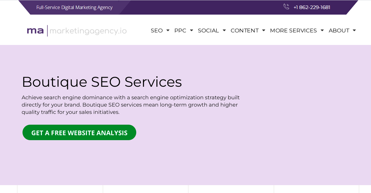 marketingagency.io home page