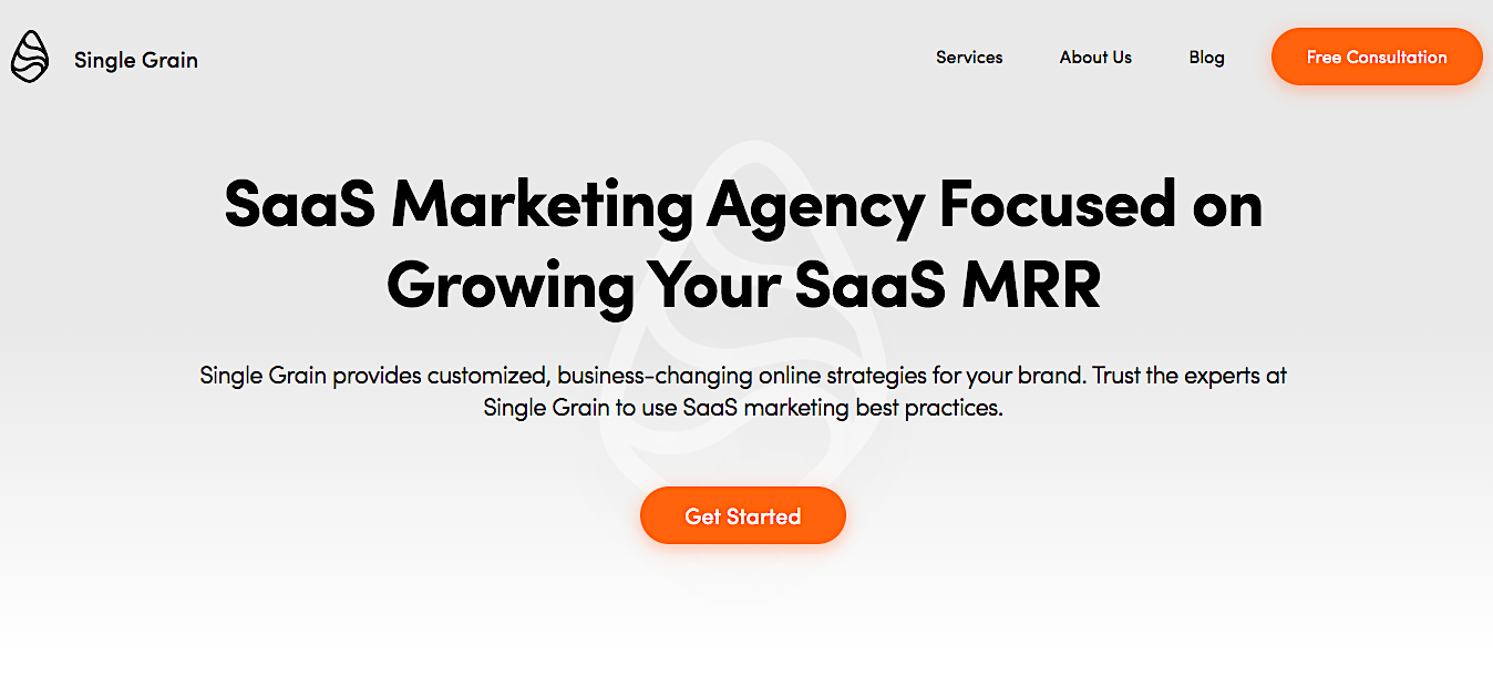 Single Grain - SaaS Marketing Agency