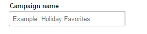 Amazon campaign name