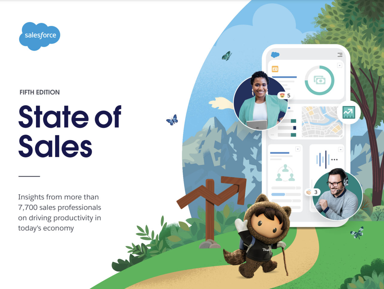 Salesforce State of Sales Report cover page