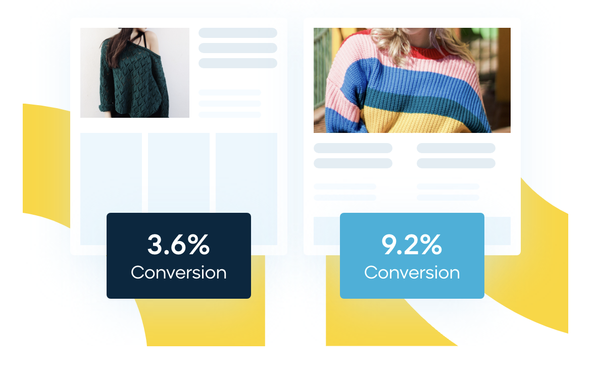 Bloomreach conversion rate optimization image example