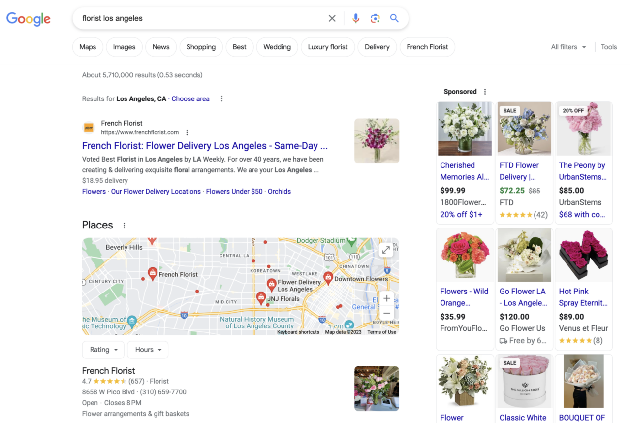 Google local ads