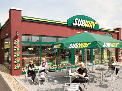 image of a Subway restaurant