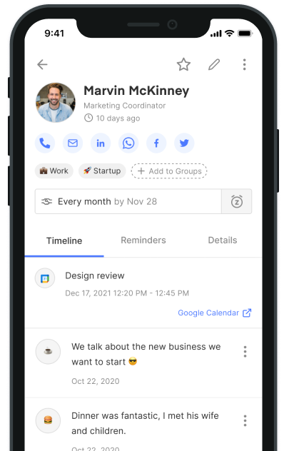 Dex mobile app