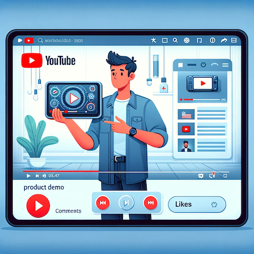 Product demo on YouTube for SaaS Content Marketing