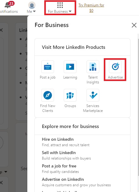 getting started with LinkedIn Ads