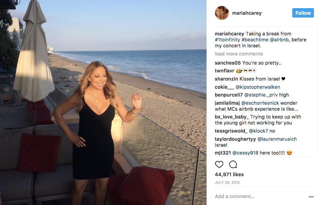 mariah-carey-airbnb-sponsored-instagram-post