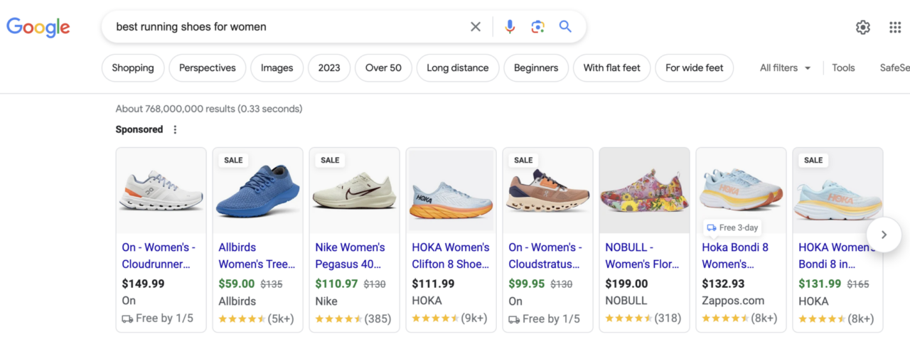 Ads in the SERPs