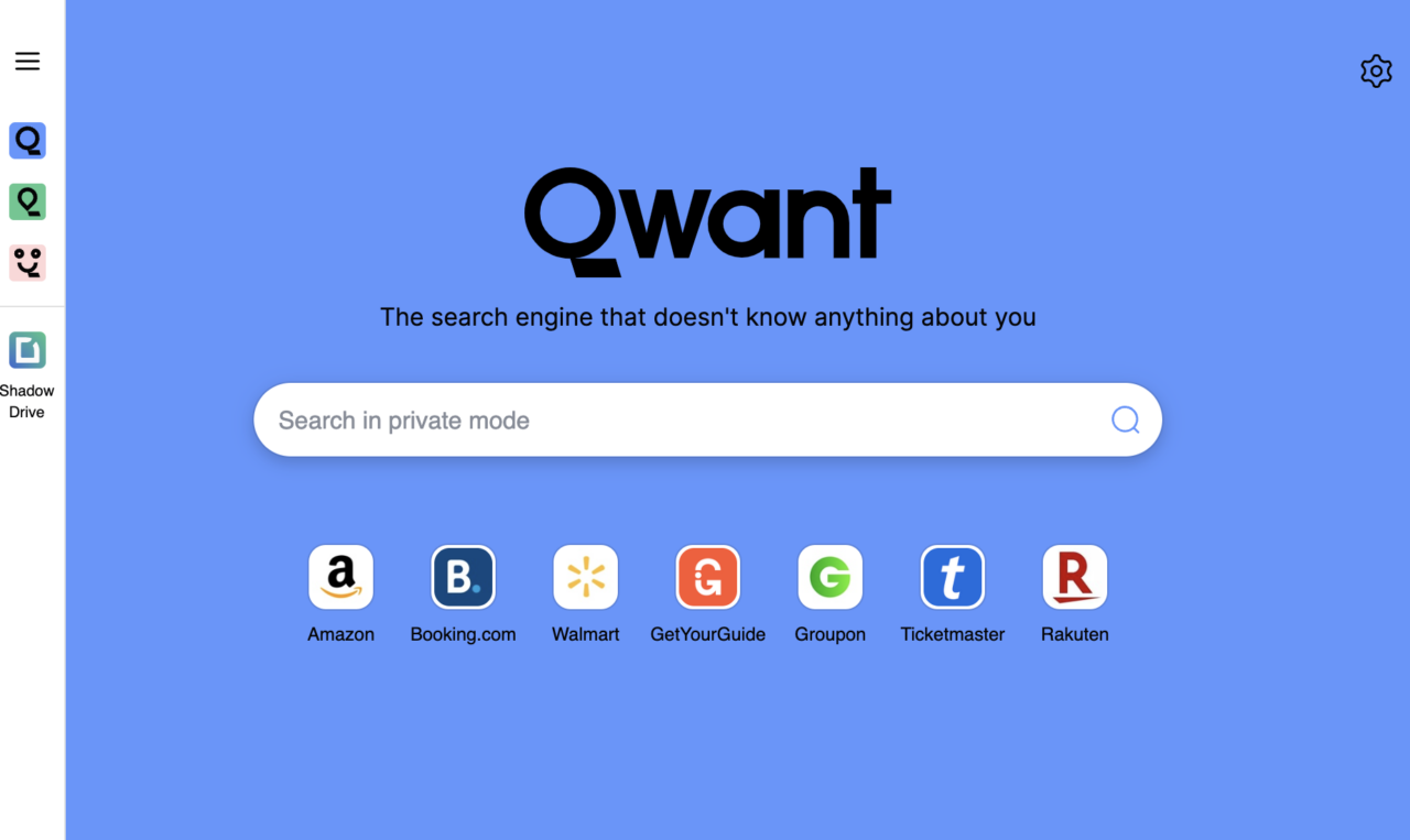 Qwant - alternative search engine