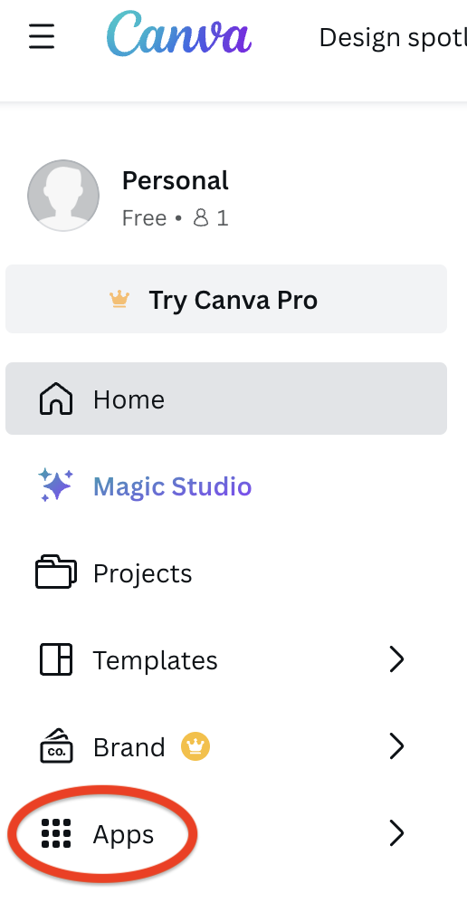 Canva apps