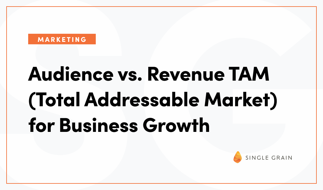 Audience vs. Revenue TAM: Total Addressable Market for Business Growth