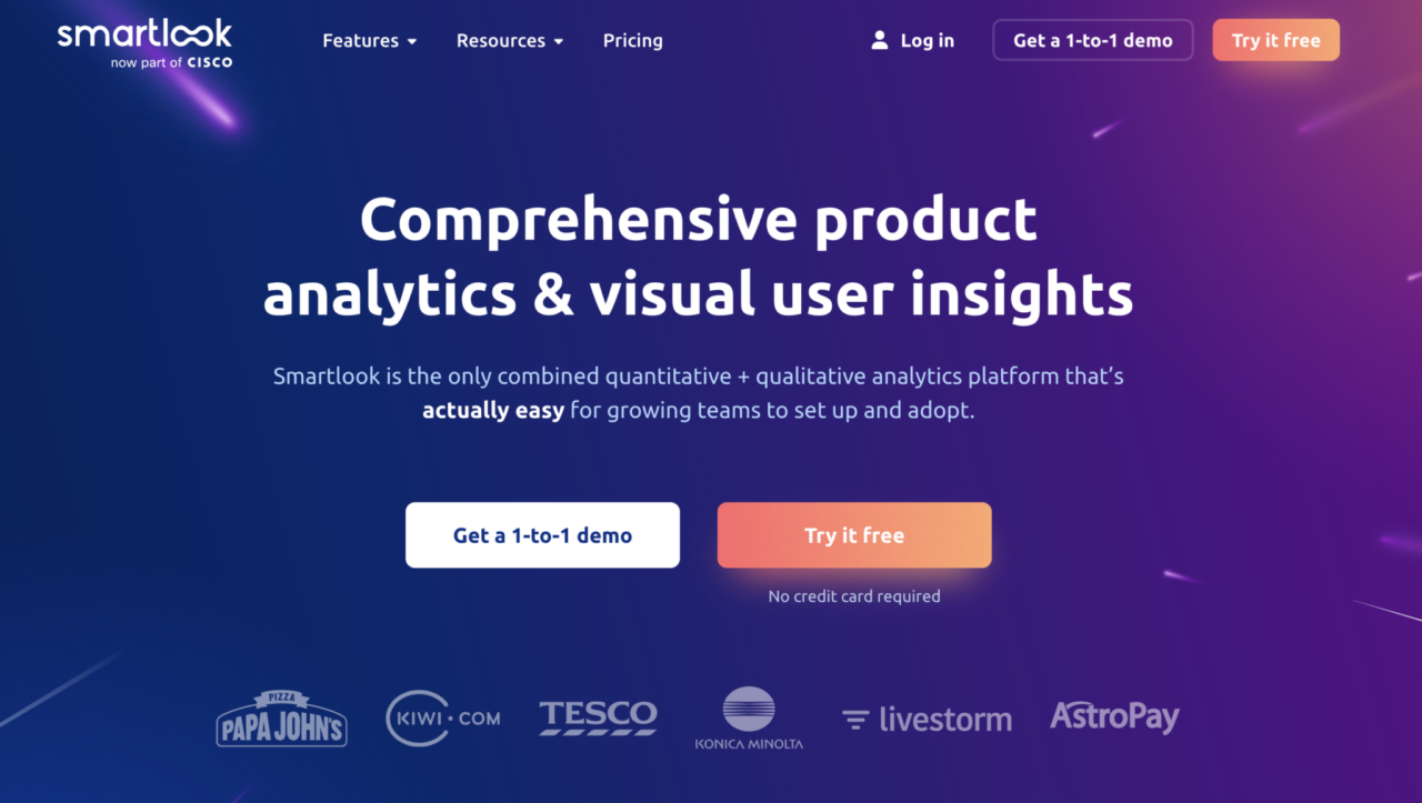 Smartlook - for user insights