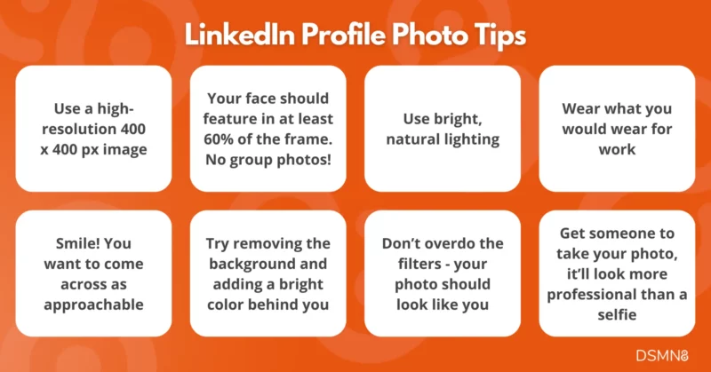 LinkedIn profile photo tips