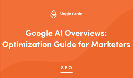 Google AI Overviews: Optimization Guide for Marketers - Single Grain