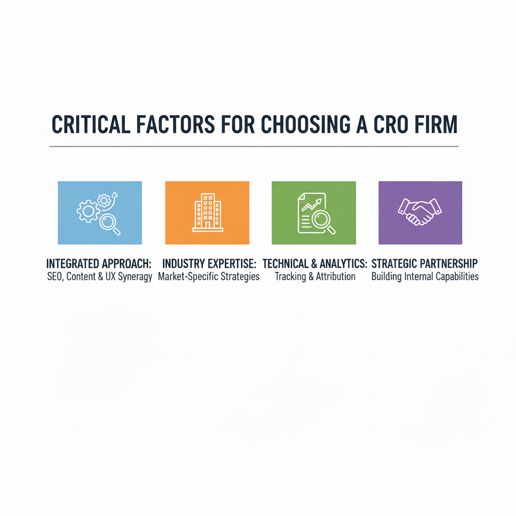 factors when choosing a CRO firm