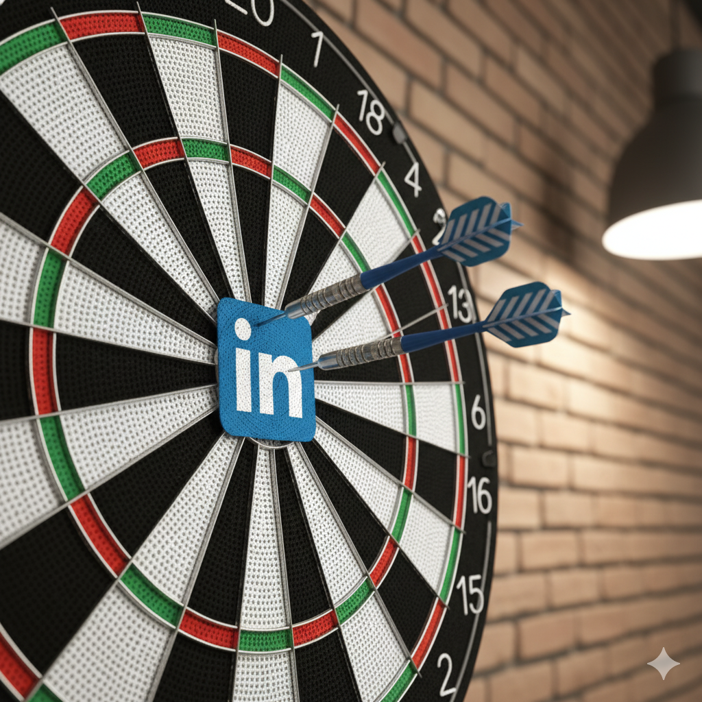 LinkedIn bullseye