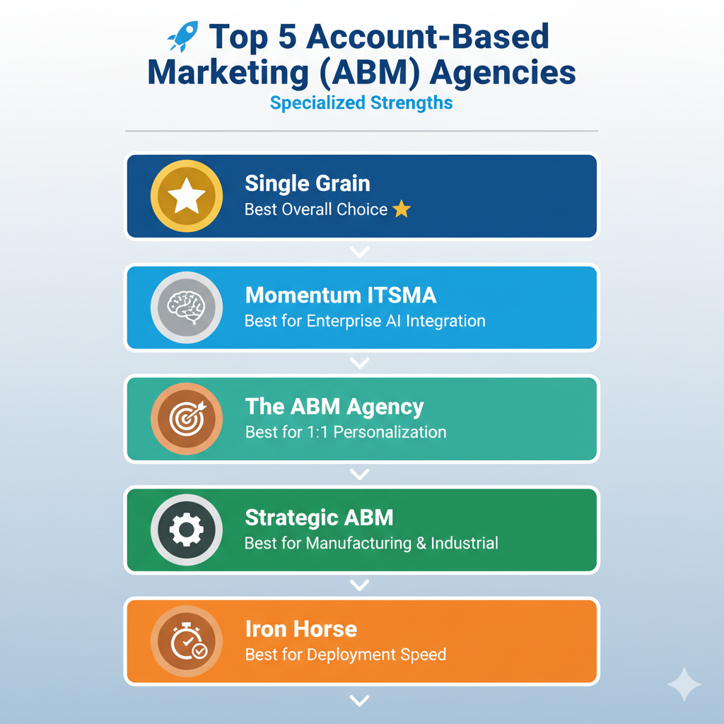 Top 5 ABM agencies