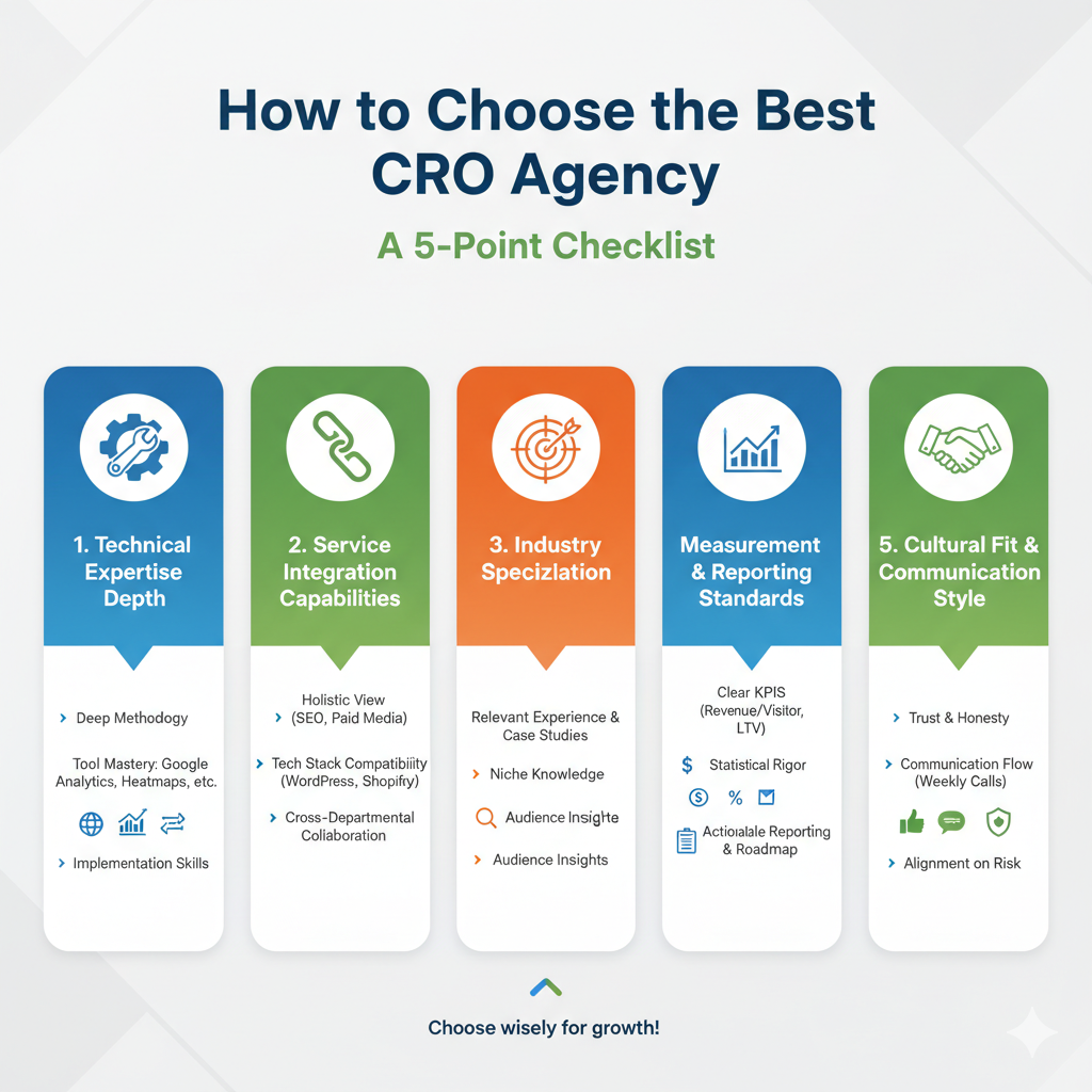 how to choose the best CRO agency
