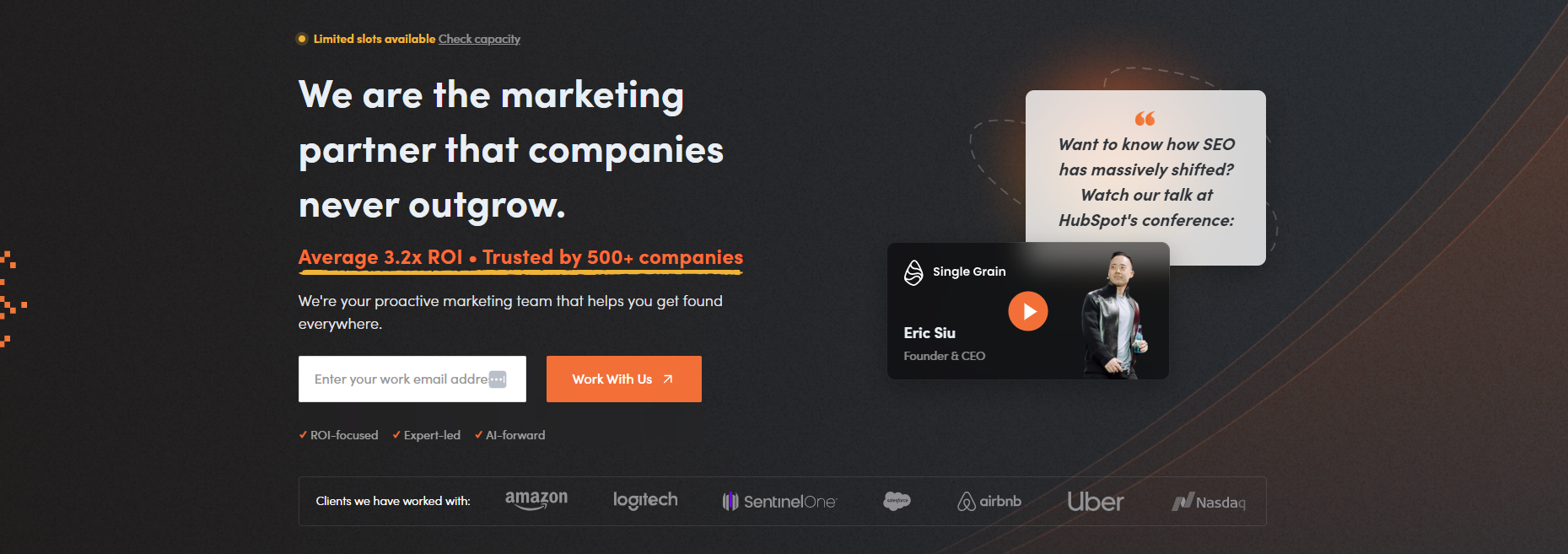 single grain screenshot