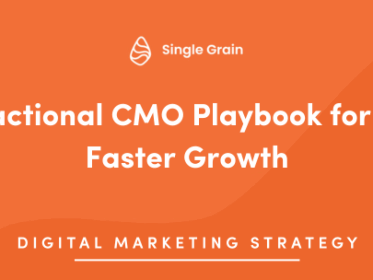 Fractional CMO Playbook for 3X Faster Growth