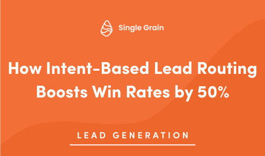 How Intent-Based Lead Routing Boosts Win Rates by 50%