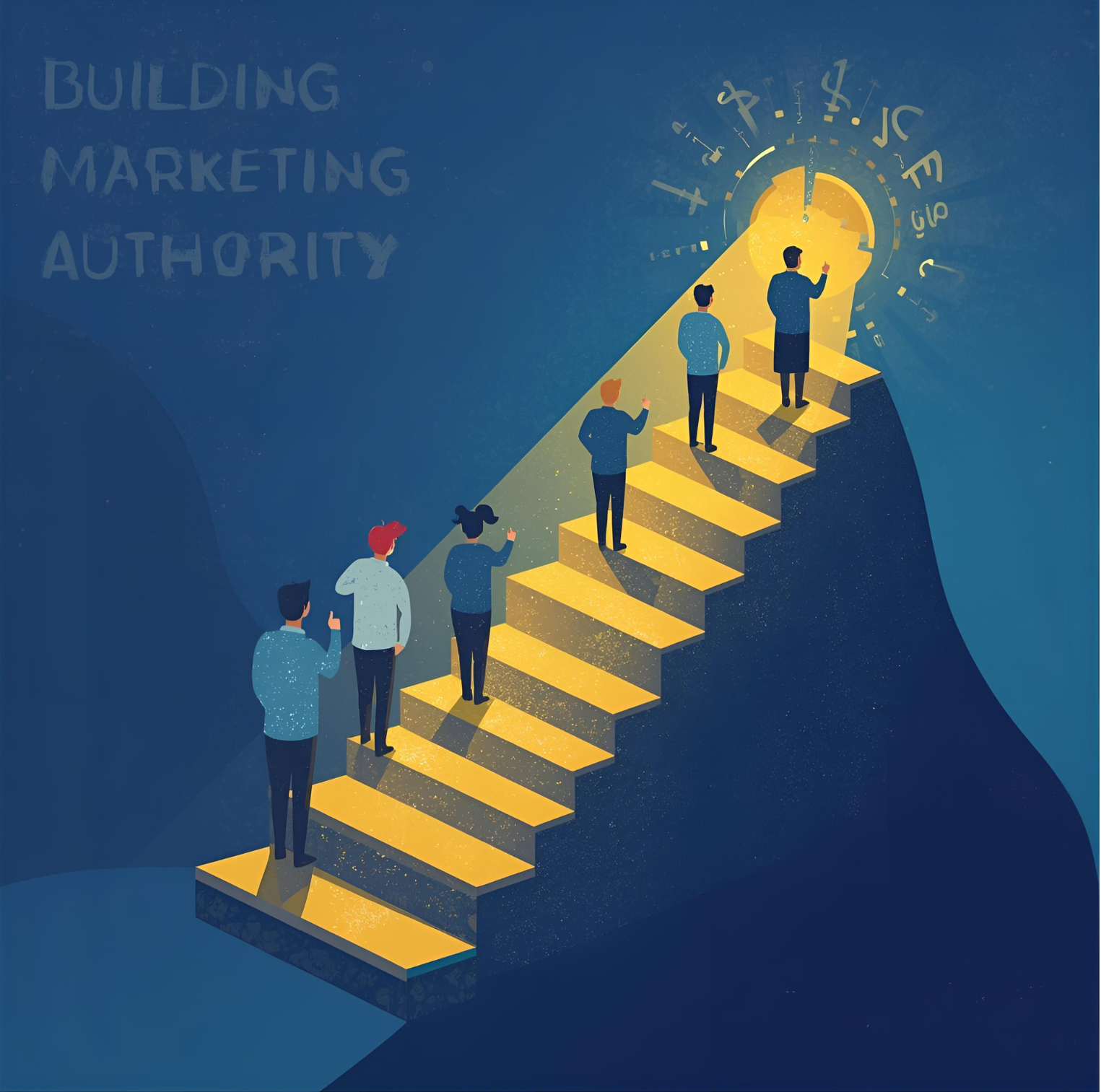 building marketing authority