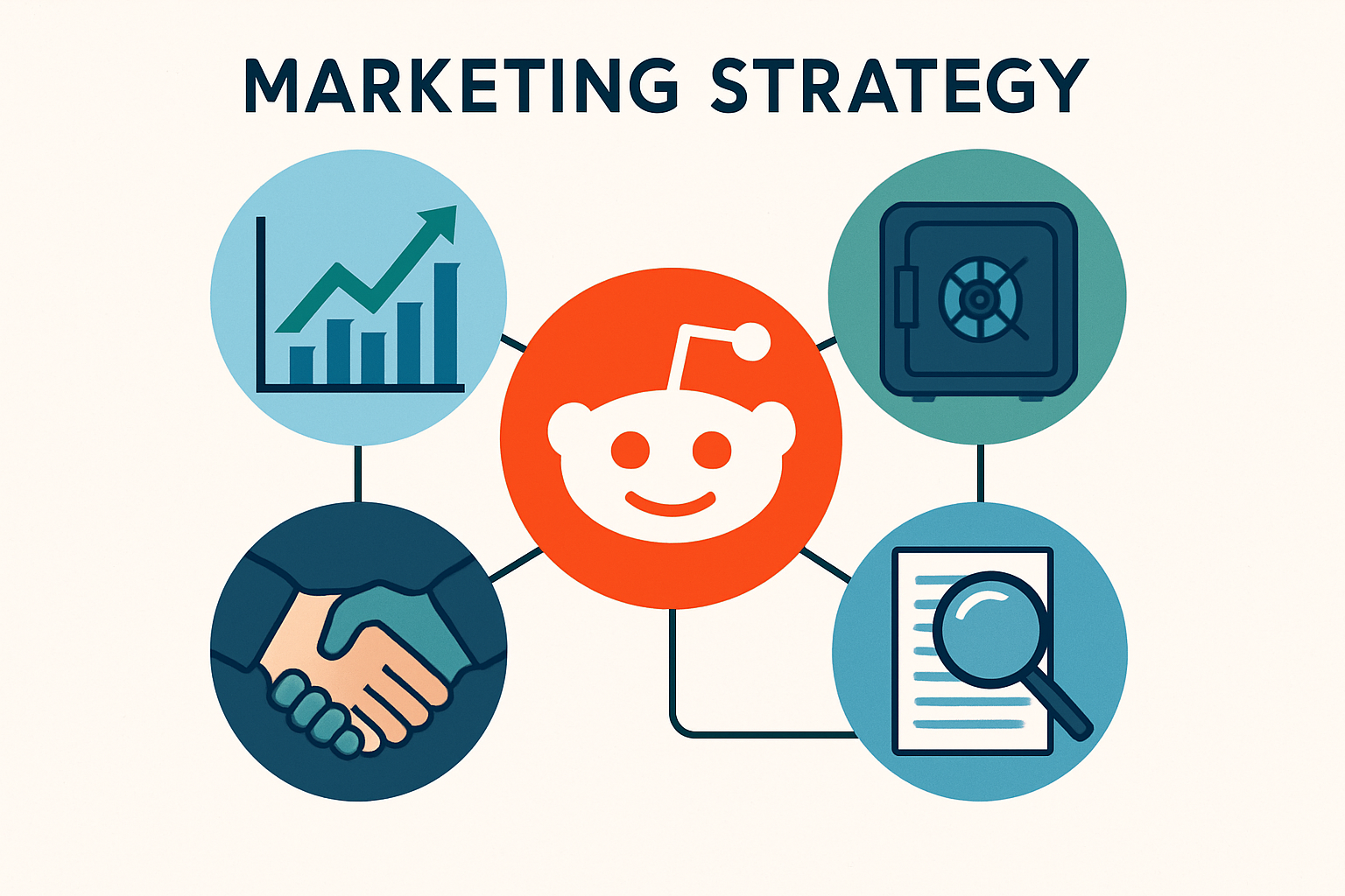 Reddit financial services marketing strategy
