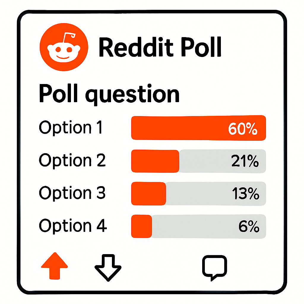 Reddit poll