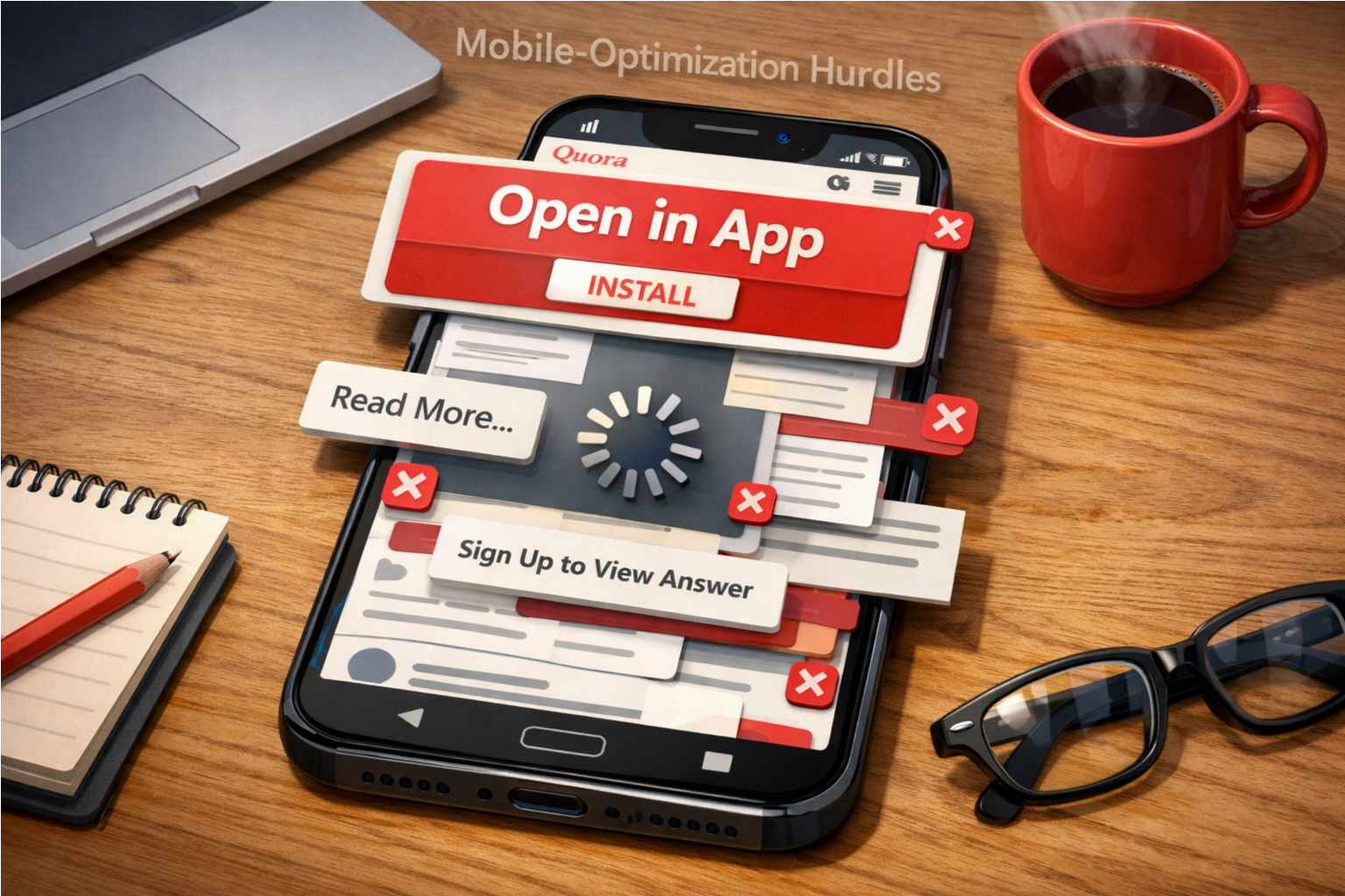 quora Mobile-Optimization Hurdles