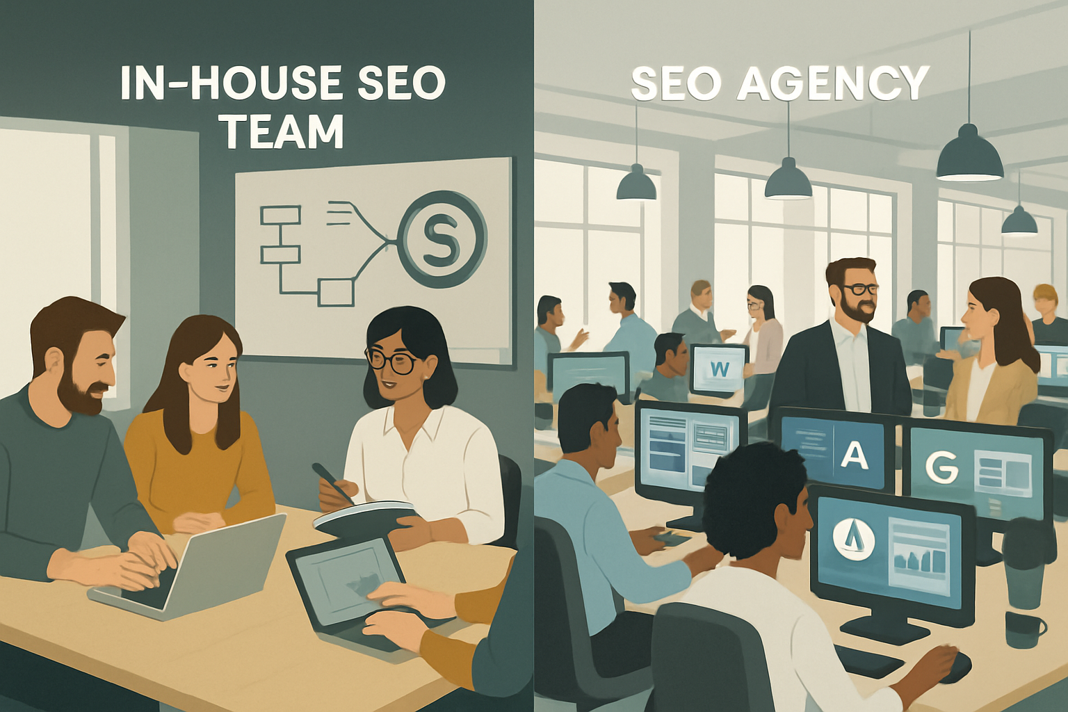 in-house vs seo agency