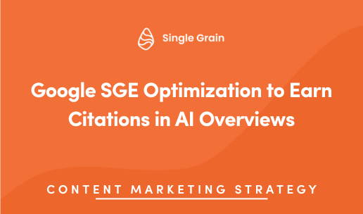 Google SGE Optimization to Earn Citations in AI Overviews