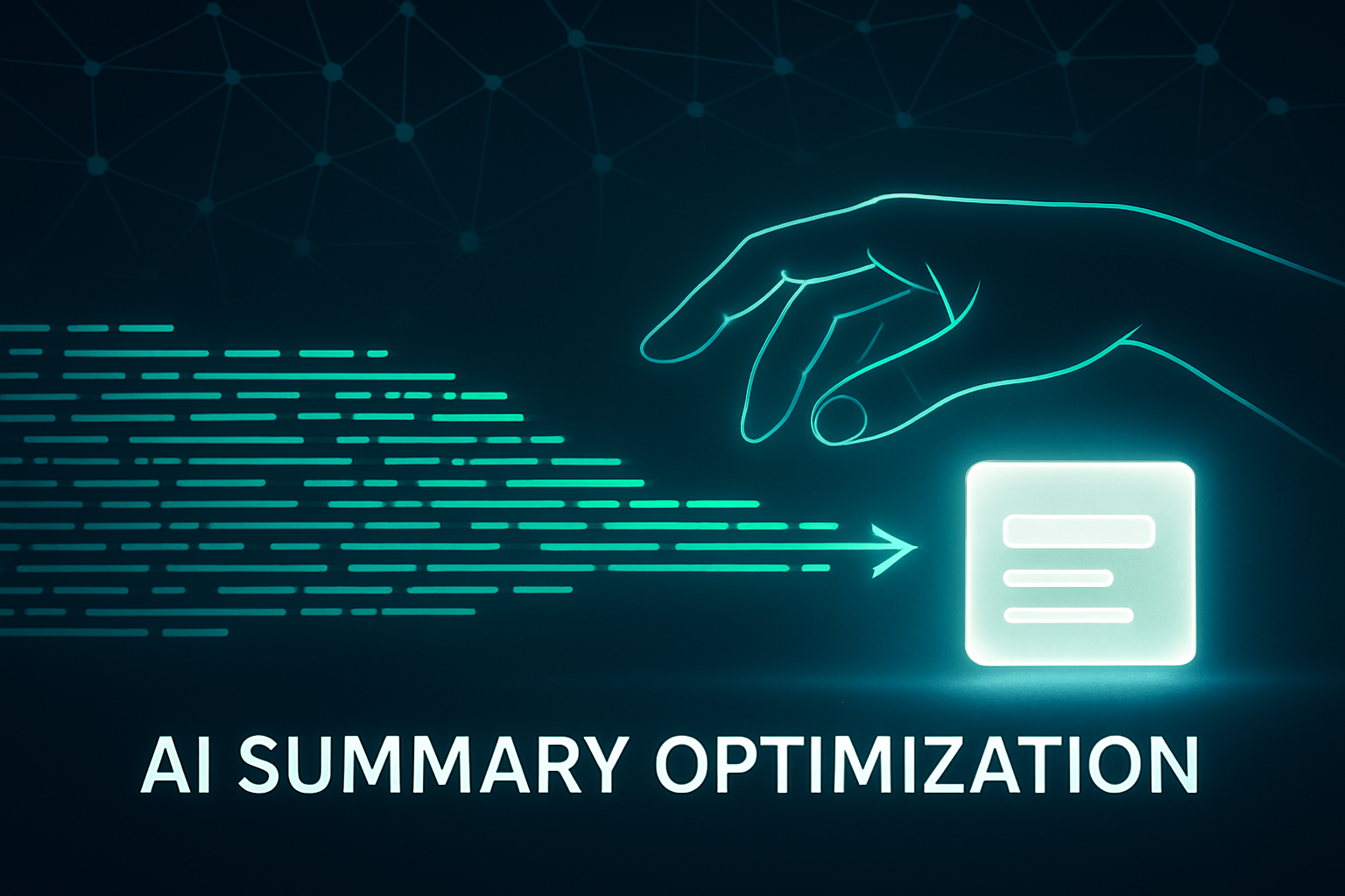 ai summary optimization
