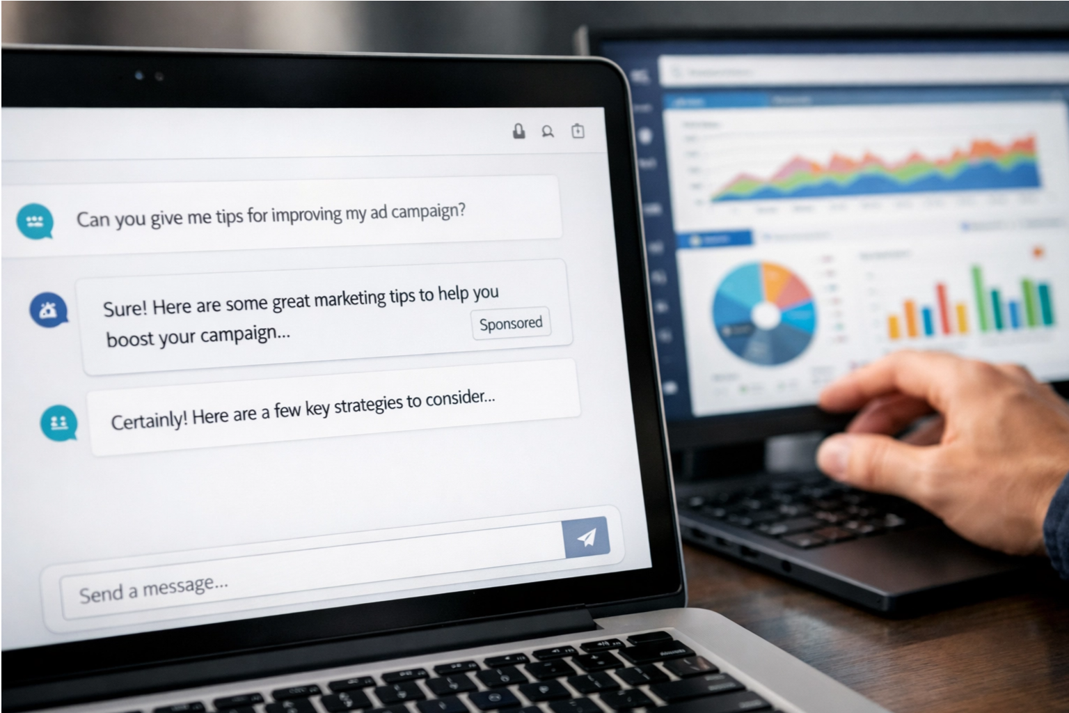 ai sponsored interface