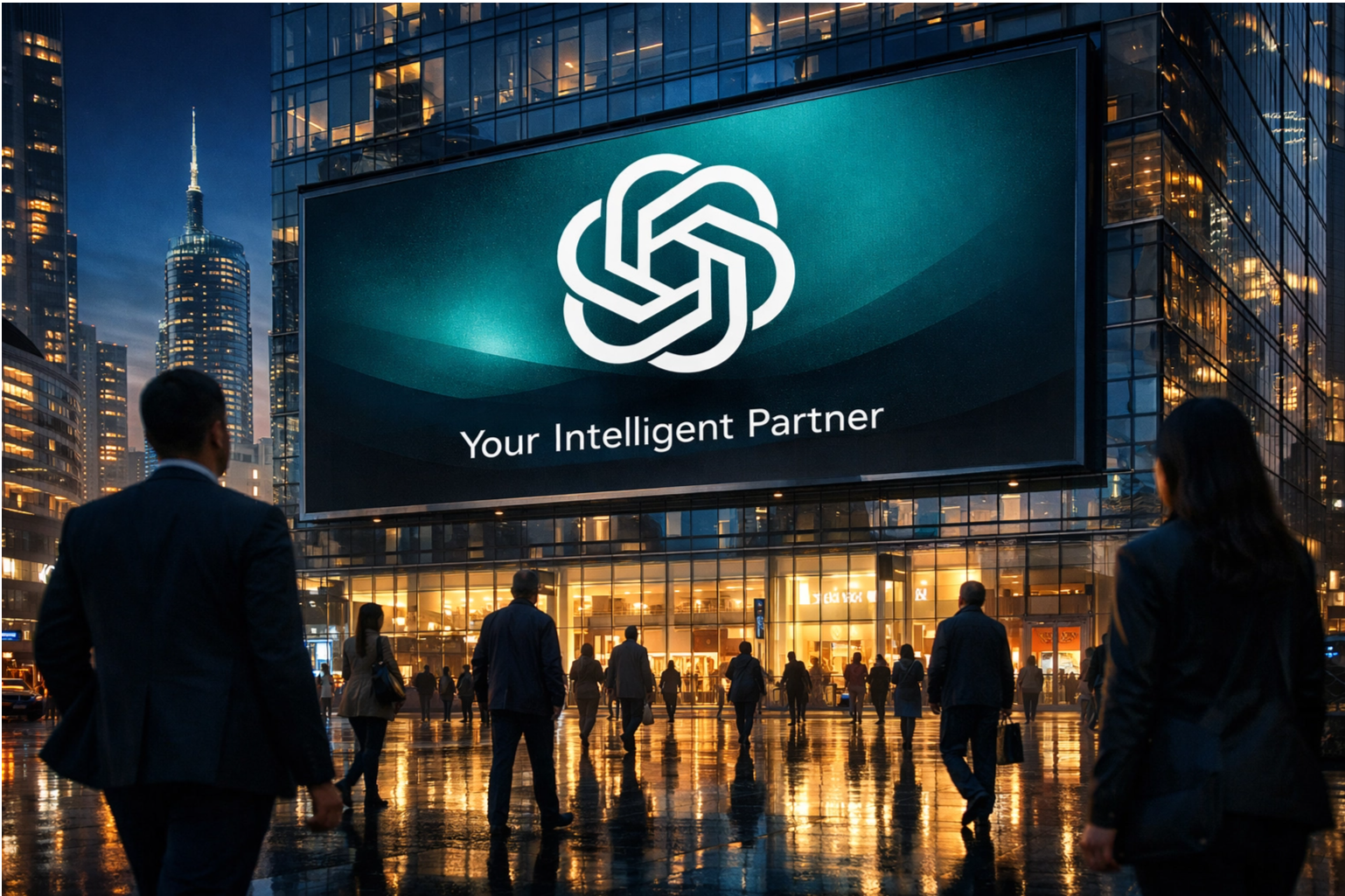 ChatGPT brand awareness ad