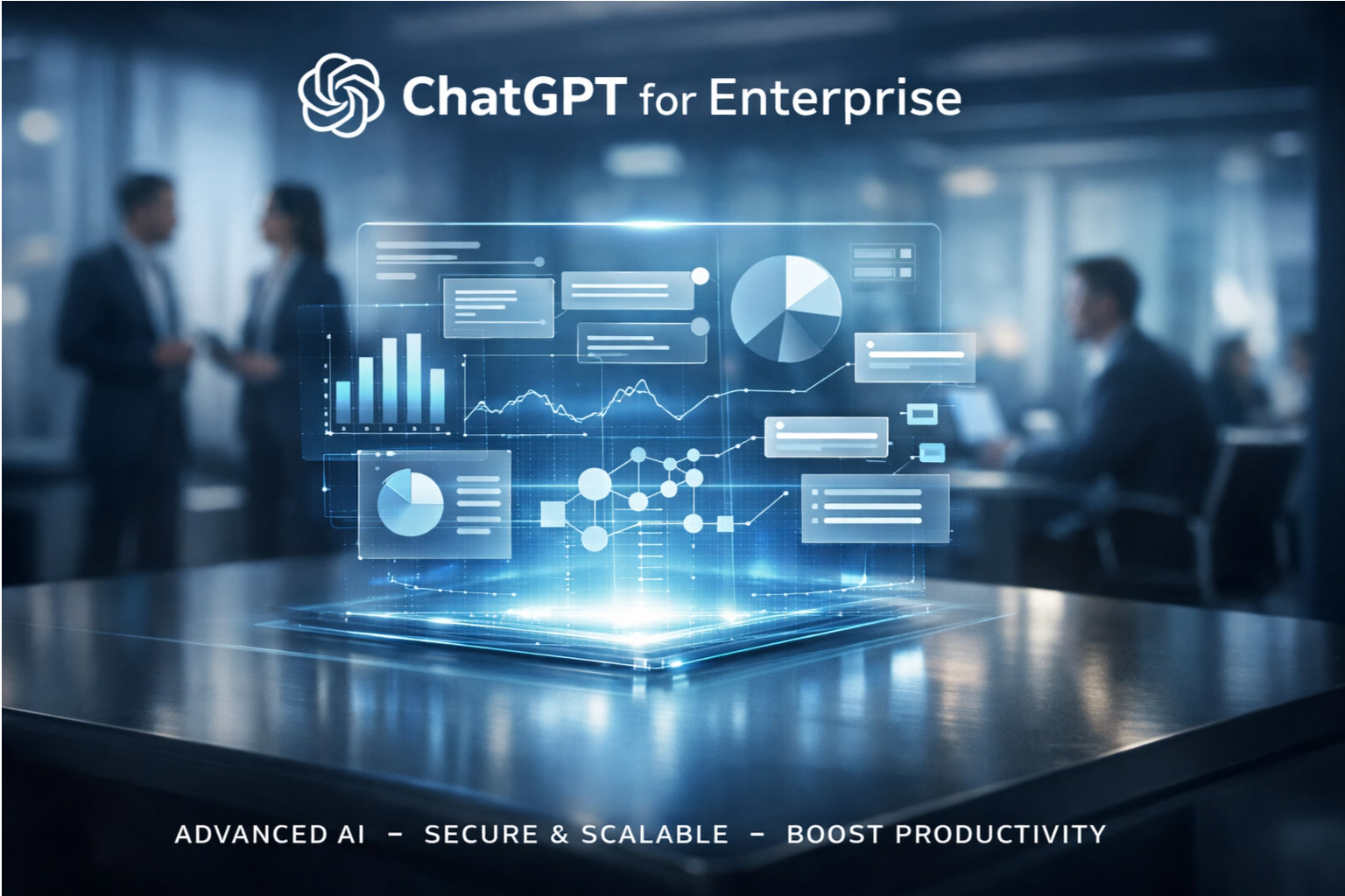 ChatGPT enterprise ad