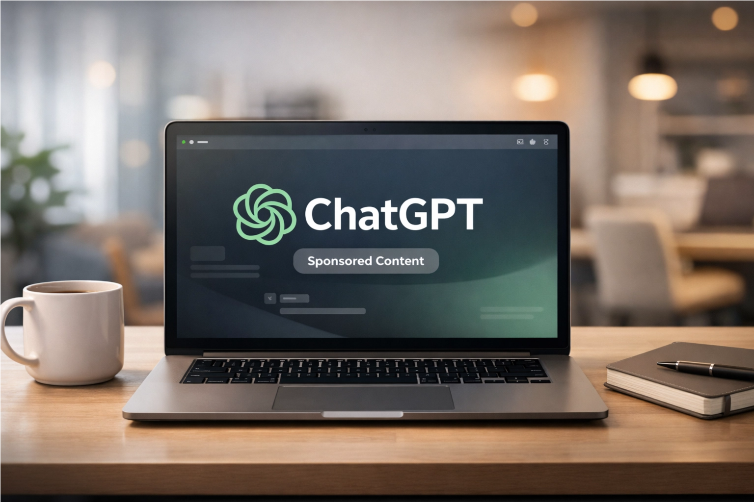 ChatGPT sponsored content