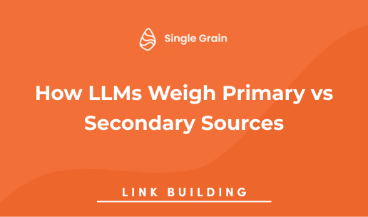 How LLMs Weigh Primary vs Secondary Sources