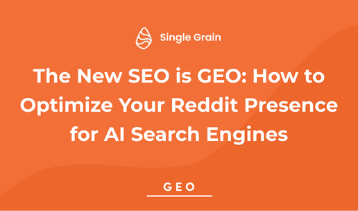 The New SEO is GEO: How to Optimize Your Reddit Presence for AI Search Engines