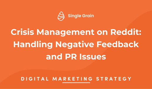 Crisis Management on Reddit: Handling Negative Feedback and PR Issues