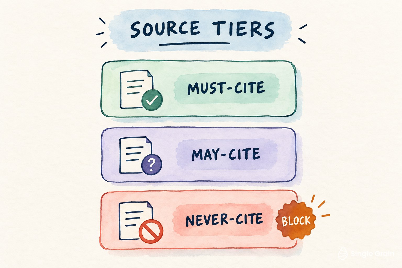 Workflow diagram for What If Your Content Agent Could Only Cite Sources You Already Trust?
