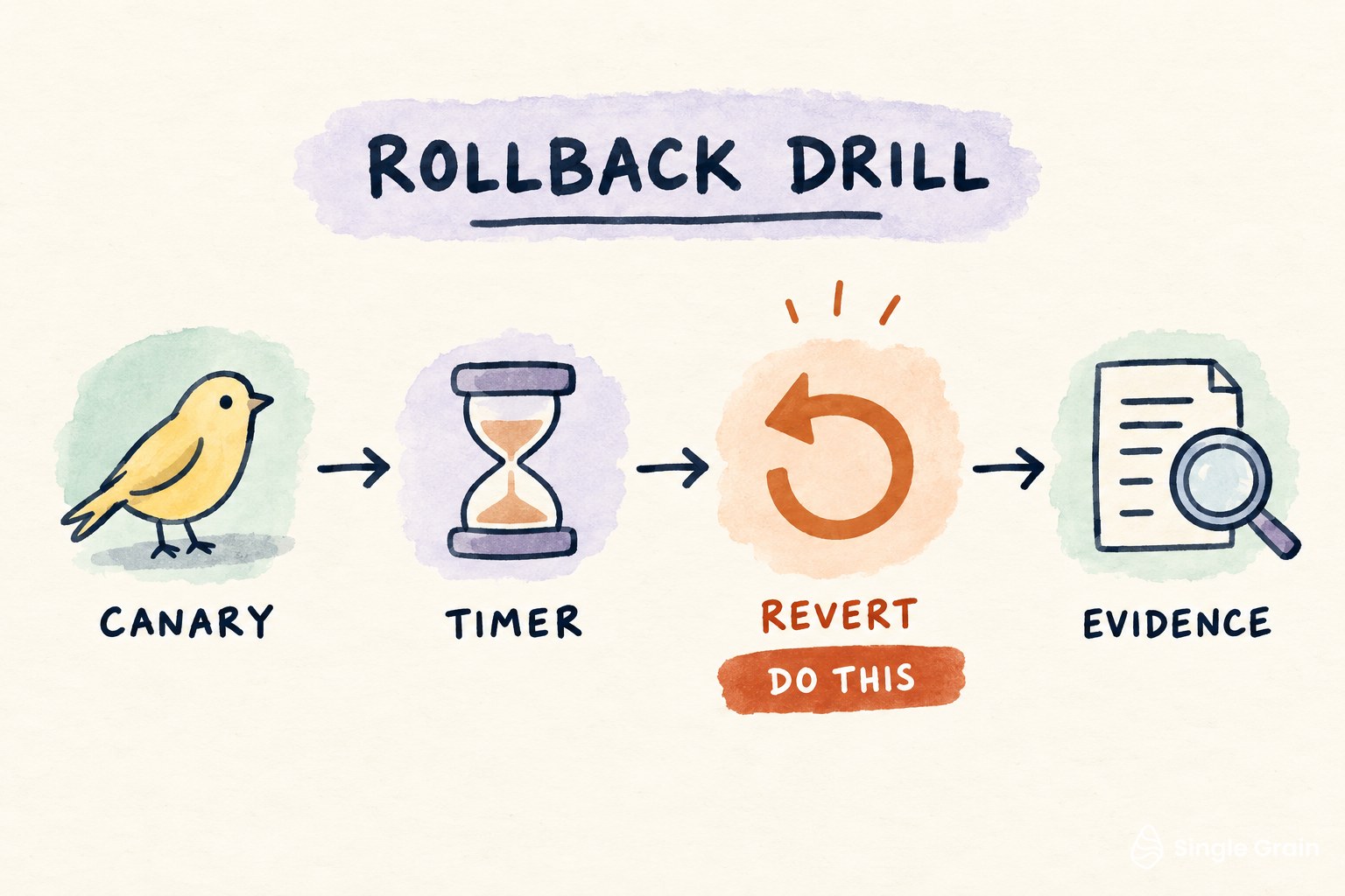Workflow diagram for How to Rehearse a Marketing-Agent Rollback Before It Touches Production