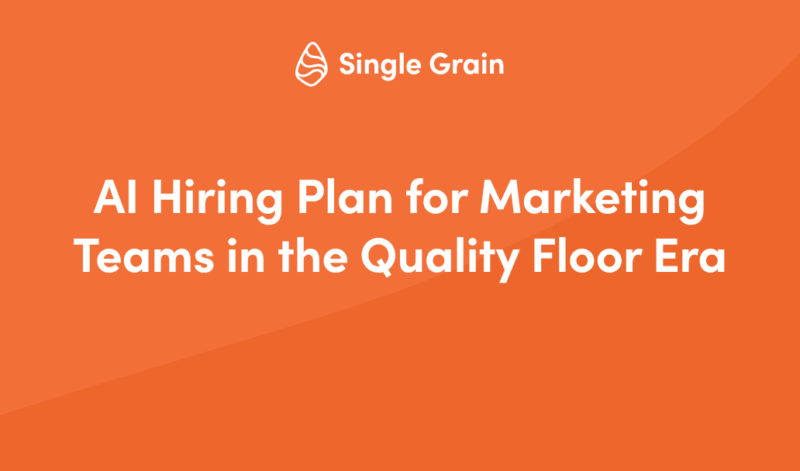 The AI Hiring Plan Marketing Team Leaders Need Now