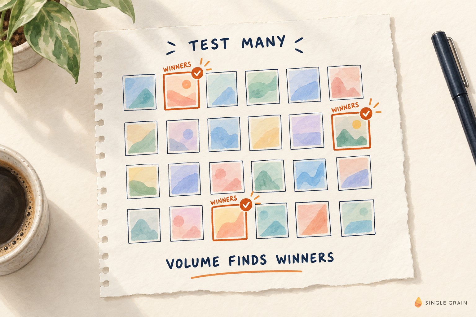 Why Top Startups Test Thousands of Ads at Once