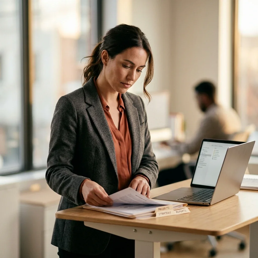 A marketer organizing brand-voice rules, offer descriptions, and past campaign results into structured documents for AI tools