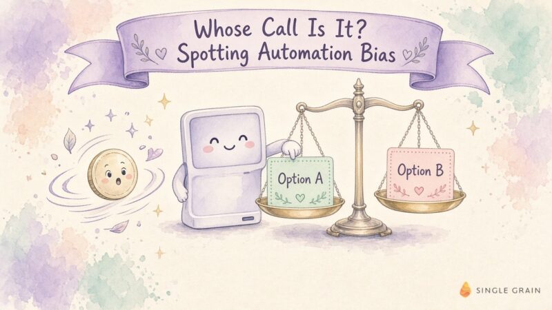 Automation Bias in AI: How to Mitigate AI Judgement Calls